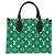 LOUIS VUITTON Monogram Jacquard Velvet On The Go PM Green M46216 Auth 193752SAM Verde - vista 2