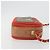 Borsa a tracolla CHANEL Matelasse con catena in pelle d'agnello arancione e CC dorato Auth 192436SAM D'oro - vista 3
