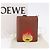 LOEWE Studio Ghibli Anagram Calcifer Portafoglio Pelle Marrone Oro Auth 193437SAM D'oro - vista 12