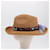 Cappello PRADA Paglia Marrone Auth BA14694M  - vista 3