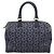 Céline Borsa a mano CELINE C Sulky Canvas Navy Gold Tone Auth gh2303 Blu navy - vista 2