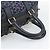 Céline Borsa a mano CELINE C Sulky Canvas Navy Gold Tone Auth gh2303 Blu navy - vista 7