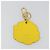 LOUIS VUITTON Porte Cles Face Leather Bag Charm LVxYK Yellow M01130 Auth 194698M Giallo - vista 6