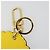 LOUIS VUITTON Porte Cles Face Leather Bag Charm LVxYK Yellow M01130 Auth 194698M Giallo - vista 8