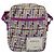 Borsa a tracolla FENDI Zucca Canvas Purple Silver Auth BA14184 Argento Porpora - vista 13