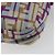 Borsa a tracolla FENDI Zucca Canvas Purple Silver Auth BA14184 Argento Porpora - vista 16