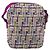 Borsa a tracolla FENDI Zucca Canvas Purple Silver Auth BA14184 Argento Porpora - vista 2