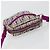 Borsa a tracolla FENDI Zucca Canvas Purple Silver Auth BA14184 Argento Porpora - vista 6