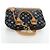 Borsa a mano LOUIS VUITTON Monogram Multicolor Alma Nera M92646 LV Auth 192464V Nero - vista 6