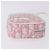 Pouch Christian Dior Trotter Canvas PVC Rosa Argento Auth bs36488 - vista 3