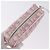 Pouch Christian Dior Trotter Canvas PVC Rosa Argento Auth bs36488 - vista 5