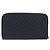 Cartera GUCCI Micro GG Canvas Guccissima de cuero Navy Silver 544473 Auth 192518A Plata Azul marino - vista 2