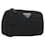 Pouch PRADA Nylon Nero Argento Auth 192554  - vista 1