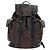 LOUIS VUITTON Monogram Macassar Christopher MM Backpack M43735 LV Auth 192839V Monogramma - vista 13