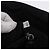 Borsa a Tracolla con Catena PRADA Nylon Nero Tono Oro Auth 194116 - vista 12