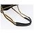 Borsa a Tracolla con Catena PRADA Nylon Nero Tono Oro Auth 194116 - vista 7