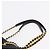 Borsa a Tracolla con Catena PRADA Nylon Nero Tono Oro Auth 194116 - vista 8