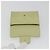 Portafoglio CHANEL Matelasse 2.55 in pelle d'agnello verde e oro CC Auth 193593A D'oro - vista 19