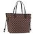 Borsa Tote LOUIS VUITTON Damier Ebene Neverfull MM N51105 LV Auth ka5529V