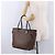 Borsa Tote LOUIS VUITTON Damier Ebene Neverfull MM N51105 LV Auth ka5529V - vista 21