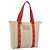 Saco Tote LOUIS VUITTON Antigua Cabas MM Bege Vermelho M40035 LV Auth ka5465