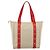 Saco Tote LOUIS VUITTON Antigua Cabas MM Bege Vermelho M40035 LV Auth ka5465 - vista 2