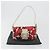 Borsa a mano FENDI Mamma Baguette Canvas Red Silver Auth 195011SM Argento Rosso - vista 12