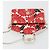 Borsa a mano FENDI Mamma Baguette Canvas Red Silver Auth 195011SM Argento Rosso - vista 20