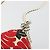 Borsa a mano FENDI Mamma Baguette Canvas Red Silver Auth 195011SM Argento Rosso - vista 8