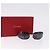 Gafas de sol CARTIER Metal Black Silver Auth bs36462V Negro Plata - vista 12