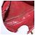 Borsa vita CHANEL Matelasse in pelle d'agnello rossa e oro CC Auth BA14212 Rosso D'oro - vista 11