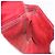 Borsa vita CHANEL Matelasse in pelle d'agnello rossa e oro CC Auth BA14212 Rosso D'oro - vista 19