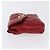 Borsa vita CHANEL Matelasse in pelle d'agnello rossa e oro CC Auth BA14212 Rosso D'oro - vista 4