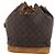 LOUIS VUITTON Borsa a tracolla Monogram Noe M42224 LV Auth 194654 Monogramma - vista 13