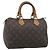 LOUIS VUITTON Monogram Speedy 25 Hand Bag M41528 LV Auth 194193 Monogramma