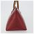 Borsa LOUIS VUITTON Monogram Vernis Bellevue PM Pomme D'amour M93583 Auth 194706 Rosso - vista 3