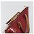 Borsa LOUIS VUITTON Monogram Vernis Bellevue PM Pomme D'amour M93583 Auth 194706 Rosso - vista 6