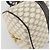 Céline Borsa a mano CELINE Macadam Canvas PVC Leather Ivory Gold Auth 191981A D'oro Crudo - vista 14