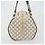 Céline Borsa a mano CELINE Macadam Canvas PVC Leather Ivory Gold Auth 191981A D'oro Crudo - vista 3