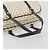 Céline Borsa a mano CELINE Macadam Canvas PVC Leather Ivory Gold Auth 191981A D'oro Crudo - vista 7