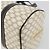 Céline Borsa a mano CELINE Macadam Canvas PVC Leather Ivory Gold Auth 191981A D'oro Crudo - vista 9