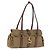 Borsa a tracolla Miu Miu Nylon Beige Gold Auth 194838A D'oro