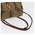 Borsa a tracolla Miu Miu Nylon Beige Gold Auth 194838A D'oro - vista 7
