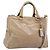 Borsa a mano PRADA in pelle 2way Beige Gold Auth 194763M D'oro