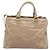 Borsa a mano PRADA in pelle 2way Beige Gold Auth 194763M D'oro - vista 2