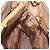 Borsa a mano PRADA in pelle 2way Beige Gold Auth 194763M D'oro - vista 23
