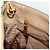 Borsa a mano PRADA in pelle 2way Beige Gold Auth 194763M D'oro - vista 24