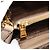 Borsa a mano PRADA in pelle 2way Beige Gold Auth 194763M D'oro - vista 27