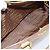 Borsa a mano PRADA in pelle 2way Beige Gold Auth 194763M D'oro - vista 29