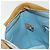 LOUIS VUITTON Monogram Vernis Houston Hand Bag Baby Blue M91005 LV Auth hk3940 Blu chiaro - vista 21